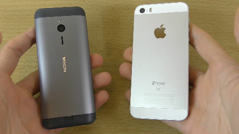 【科客分享】诺基亚230 vs iPhone SE速度测试:苹果笑不出了